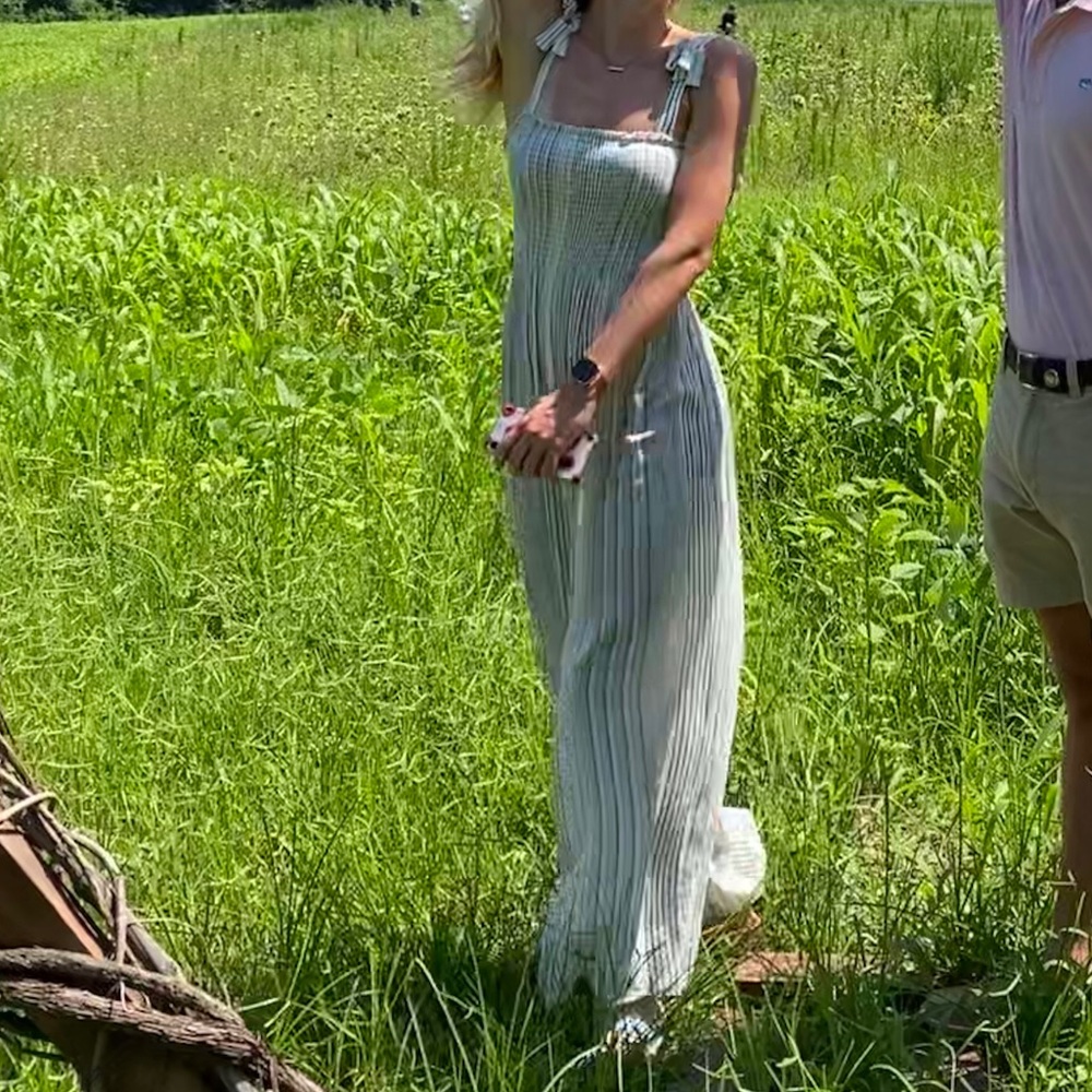 Flowy long boutique romper